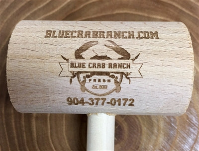 Get a FREE Blue Crab mallet with your order.  